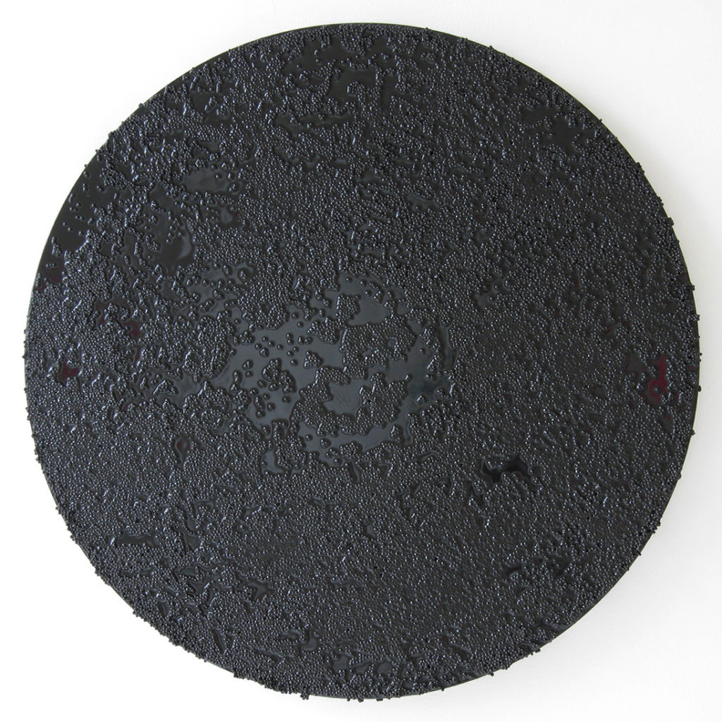 Sevruga N°13, 2006, technique mixte, diamètre 100cm, collection privée